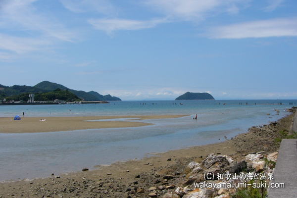 西広 海水浴場